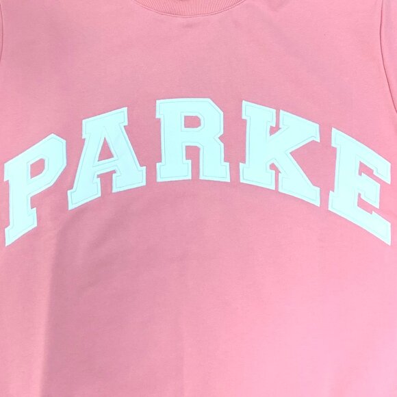 Parke Valentine’s Day Limited College Fit Pullover Sweatshirt Pink Cozy🤩🤩 - Picture 4 of 7